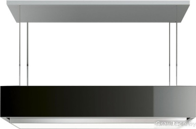 Кухонная вытяжка Falmec Levante Circle-Tech Island 120 600 м3/ч (черный)