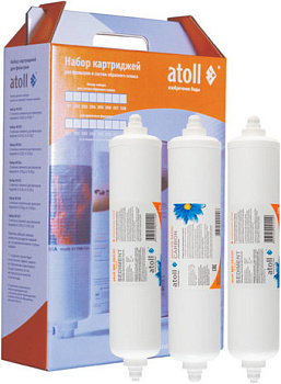 Комплект картриджей Atoll №204 STDA (префильтры для SailBoat A-550, A-575 и A-575 CMB-R3)