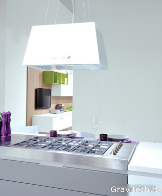 Кухонная вытяжка Falmec Lumiere E-ion 67 450 м3/ч (белый)