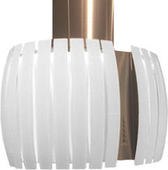 Кухонная вытяжка Falmec Prestige Design+ Island 75 800 м3/ч (белый)