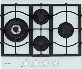 Варочная панель Akpo PGA 604 VGC-T WH