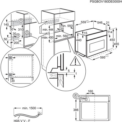 Электрический духовой шкаф Electrolux CombiQuick 800 EVL6E46X