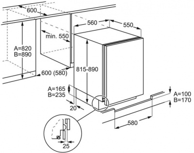 Однокамерный холодильник Electrolux RSB2AF82S