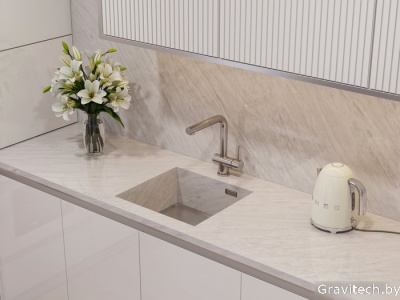 Кухонная мойка Omoikiri Kasen 48-26 INT LG (светлое золото)