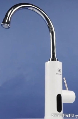 Проточный электрический водонагреватель-кран Electrolux Taptronic (белый)
