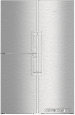 Комбинация side by side Liebherr SBSes 8483 Premium