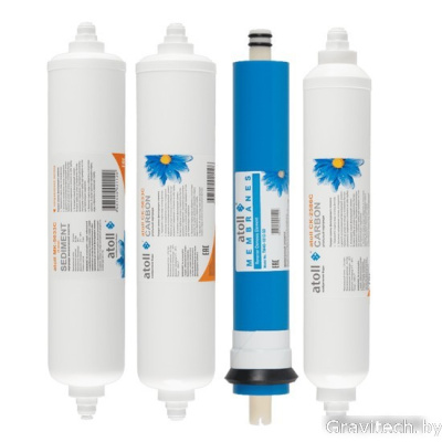 Комплект картриджей Atoll №107 STDA (для А-450 Compact)