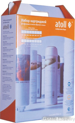 Система обратного осмоса Atoll №202 STDA (префильтры для A-575, A-550, A-560)