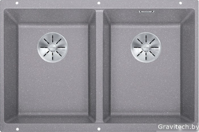 Кухонная мойка Blanco Subline 350/350-U (алюметаллик)