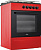 Комбинированная плита ARTEL Apetito 50 10-E с ГК, красный