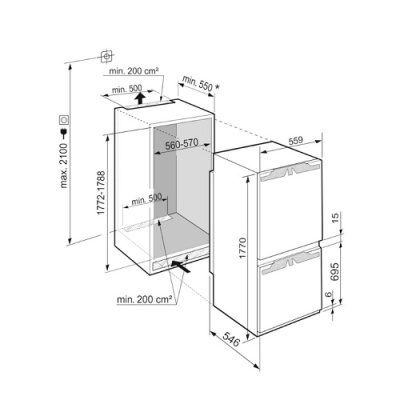 Холодильник Liebherr ICNd 5123 Plus NoFrost 5123-20001