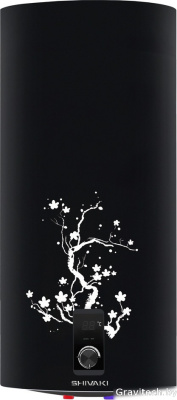 Накопительный электрический водонагреватель Shivaki SHD WH 2.0 100 (черный)