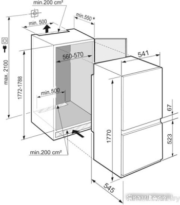 Холодильник Liebherr ICSe 5122 Plus