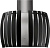 Кухонная вытяжка Falmec Prestige Design+ Island 75 800 м3/ч (черный)