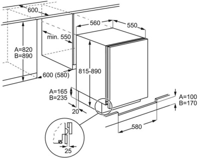 Морозильник Electrolux RYB2AF82S