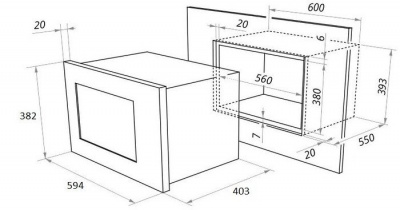 Микроволновая печь Akpo MEA 925 08 SEA01 WH