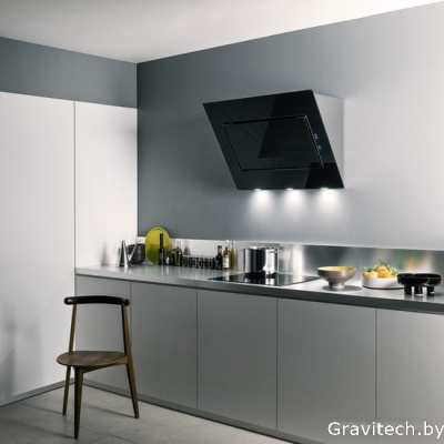 Кухонная вытяжка Falmec Quasar Design 80 800 м3/ч (черный)