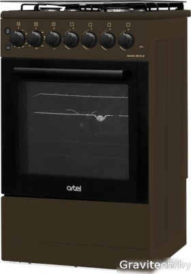 Кухонная плита Artel Apetito 50 01 E (коричневый)