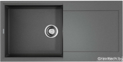 Кухонная мойка Omoikiri Sakaime 100 GR (leningrad grey)