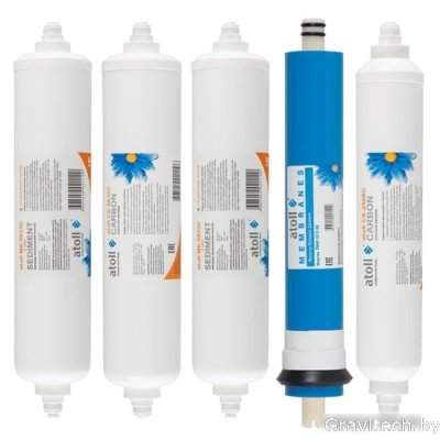 Комплект картриджей Atoll №106 STDA (для А-560Е SailBoat, А-550 SailBoat)