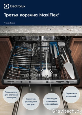 Отдельностоящая посудомоечная машина Electrolux SMM43201SW