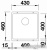 Кухонная мойка Blanco Subline 400-U 525990 (черный) Кухонная мойка Blanco Subline 400-U 525990 (черный)