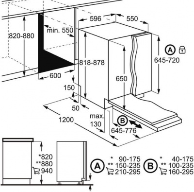 Встраиваемая посудомоечная машина Electrolux EEQ947200L