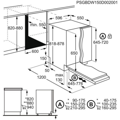 Встраиваемая посудомоечная машина Electrolux EEM923100L