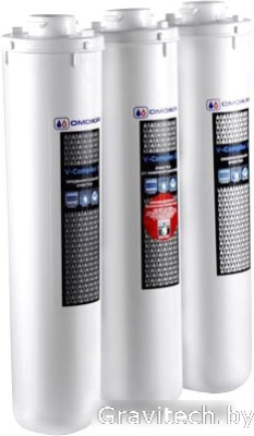 Комплект картриджей Omoikiri Mod 1.0 для Pure Drop 1.0