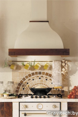 Кухонная вытяжка Falmec Iris/Gardenia Classic 90 600 м3/ч (белый)