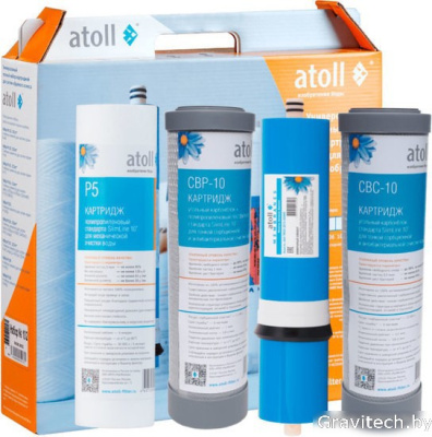 Комплект картриджей Atoll №115 STDA (для MOCCO А-4.600)