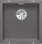 Кухонная мойка Blanco Subline 400-U (темная-скала)