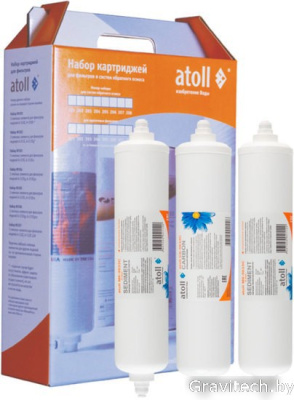 Комплект картриджей Atoll №204 STDA (префильтры для SailBoat A-550, A-575 и A-575 CMB-R3)