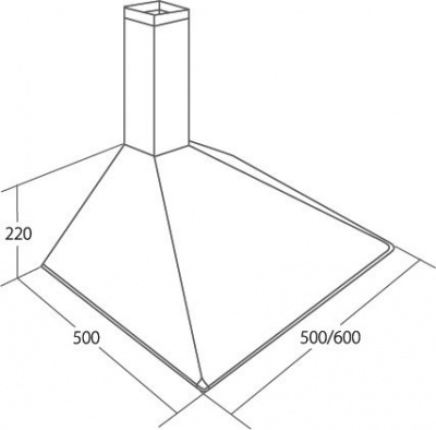 Кухонная вытяжка Akpo Soft 50 WK-5 (нержавеющая сталь)