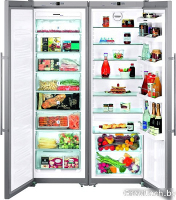 Комбинация side by side Liebherr SBSesf 7212