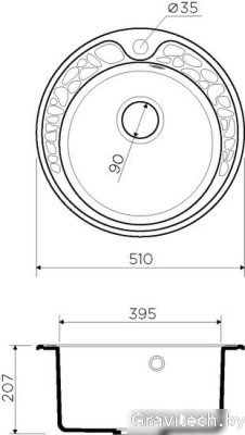 Кухонная мойка Omoikiri Tovada 51 DC
