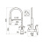 Смеситель Omoikiri Kanto-GB 4994356 (графит)