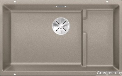 Кухонная мойка Blanco Subline 700-U Level (серый беж, корзинчатый вентиль)