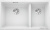 Кухонная мойка Blanco Subline 430/270-U (белый) 523155 Кухонная мойка Blanco Subline 430/270-U (белый) 523155