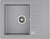 Кухонная мойка TEKA Stone 45 S-TG 1B 1D 115330049 (серый металлик)
