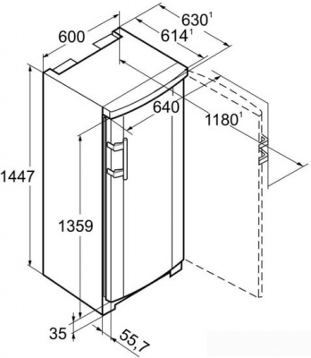 Морозильник Liebherr GN 2323 Comfort