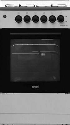 Комбинированная плита ARTEL Milagro 50 10-E с ГК, серый