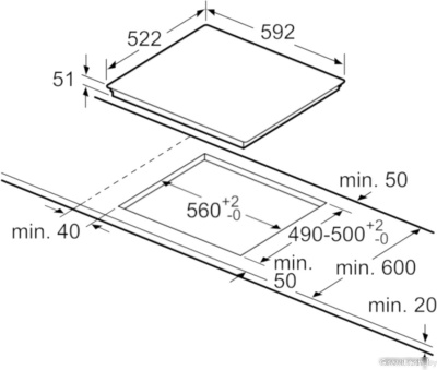 Варочная панель Bosch PVS651FC5E