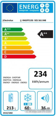 Холодильник Electrolux RNS9TE19S