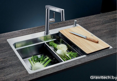 Кухонная мойка Blanco Etagon 700-IF/A (зеркальная полировка) 524274