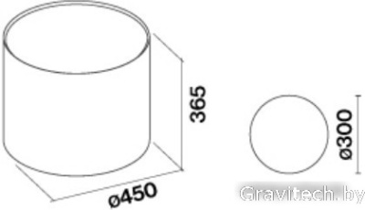 Кухонная вытяжка Falmec Eolo E-ion Island 45 450 м3/ч (белый)