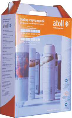 Система обратного осмоса Atoll №202 STDA (префильтры для A-575, A-550, A-560)