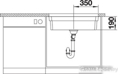 Кухонная мойка Blanco Etagon 700-U (зеркальная полировка) 524270