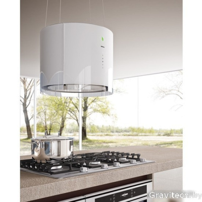 Кухонная вытяжка Falmec Eolo E-ion Island 45 450 м3/ч (белый)