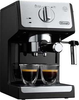 Рожковая помповая кофеварка DeLonghi Active Line ECP 33.21.BK